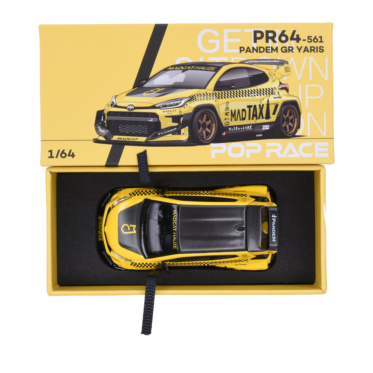 Pop Race 1:64 Pandem Toyota GR Yaris Gravity Event Exclusive