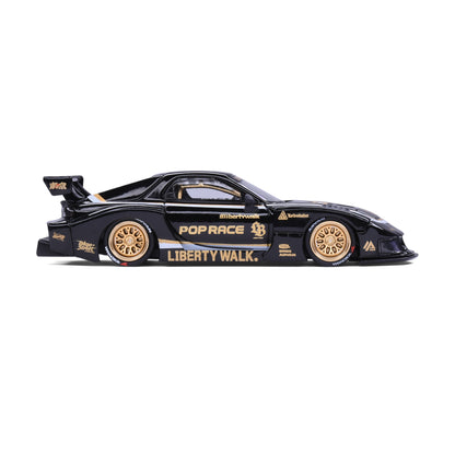 Pop Race 1:64 LB Super Silhouette Mazda RX-7 FD3S Black Toronto Edition