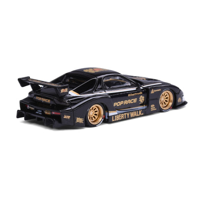 Pop Race 1:64 LB Super Silhouette Mazda RX-7 FD3S Black Toronto Edition
