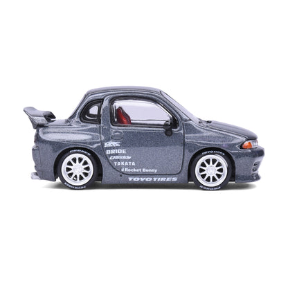 Pop Race 1:64 Pandem Rocket Bunny QR32 Metal Grey Toronto Edition
