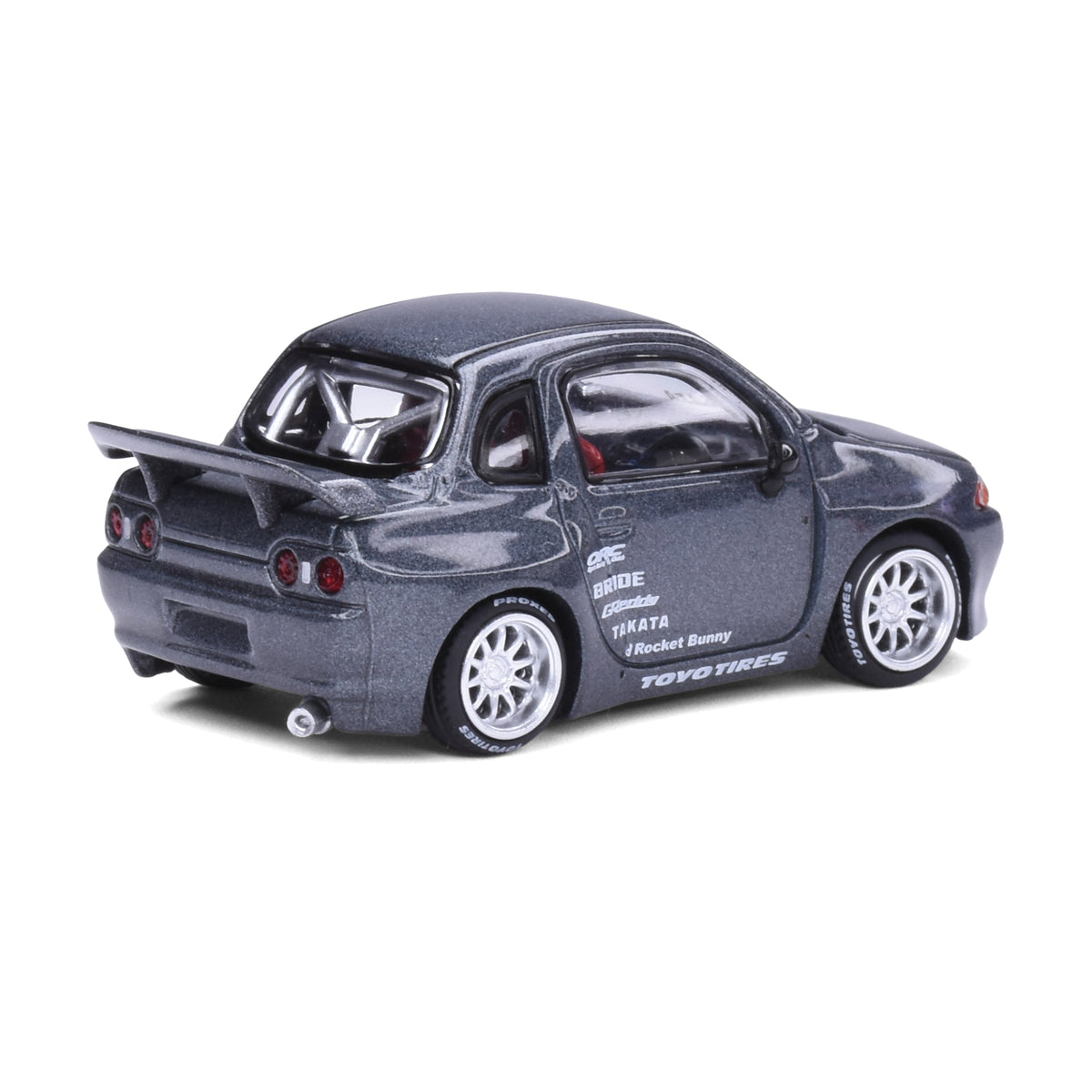 Pop Race 1:64 Pandem Rocket Bunny QR32 Metal Grey Toronto Edition