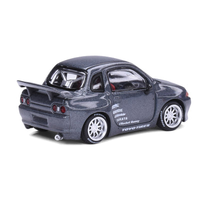 Pop Race 1:64 Pandem Rocket Bunny QR32 Metal Grey Toronto Edition