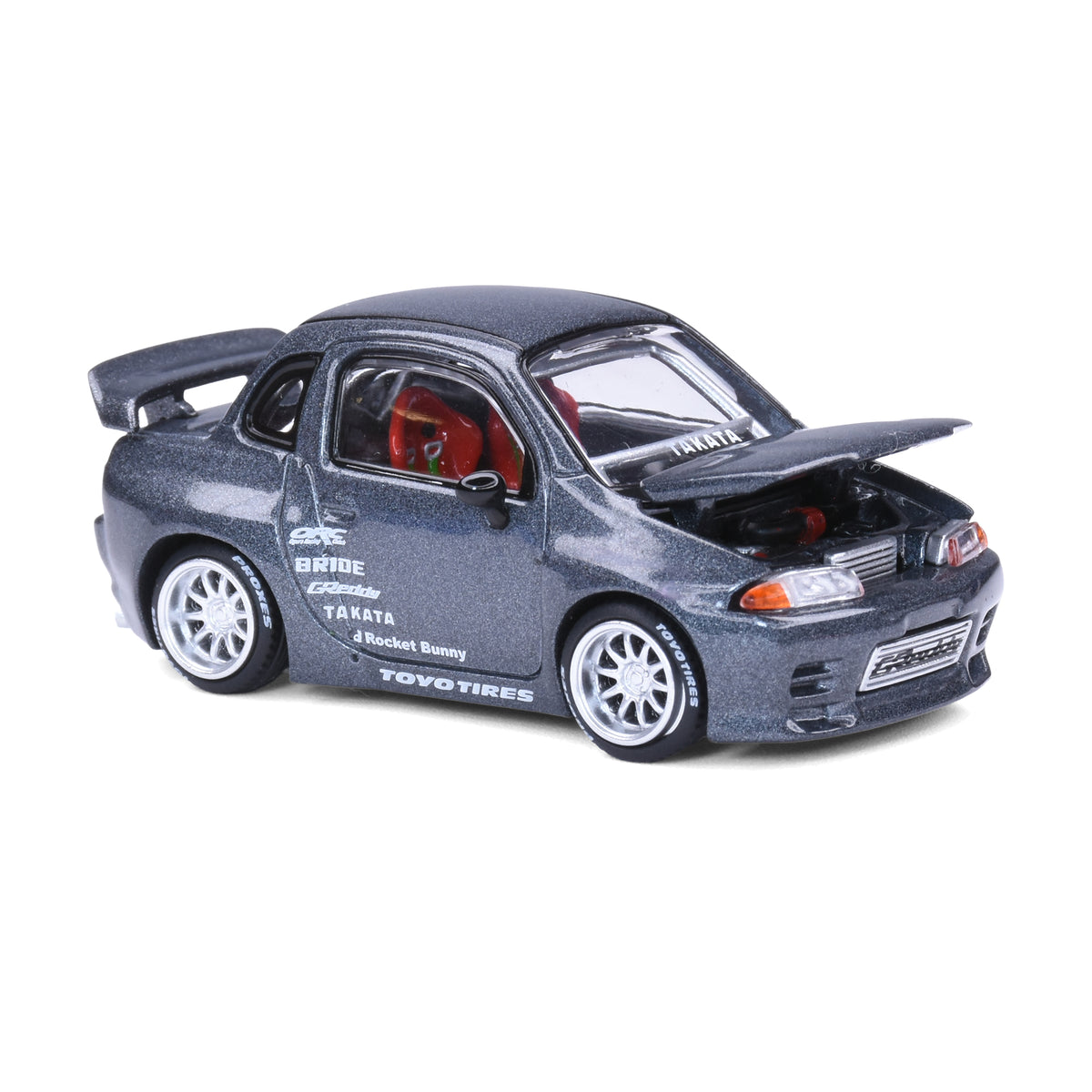Pop Race 1:64 Pandem Rocket Bunny QR32 Metal Grey Toronto Edition