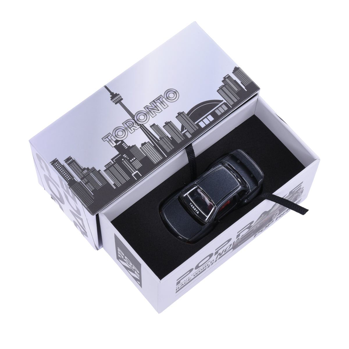 Pop Race 1:64 Pandem Rocket Bunny QR32 Metal Grey Toronto Edition