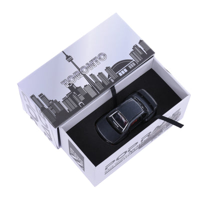Pop Race 1:64 Pandem Rocket Bunny QR32 Metal Grey Toronto Edition