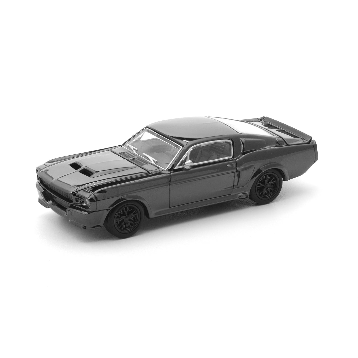 Pop Race 1:64 Shelby Mustang GT500 Dark Chrome