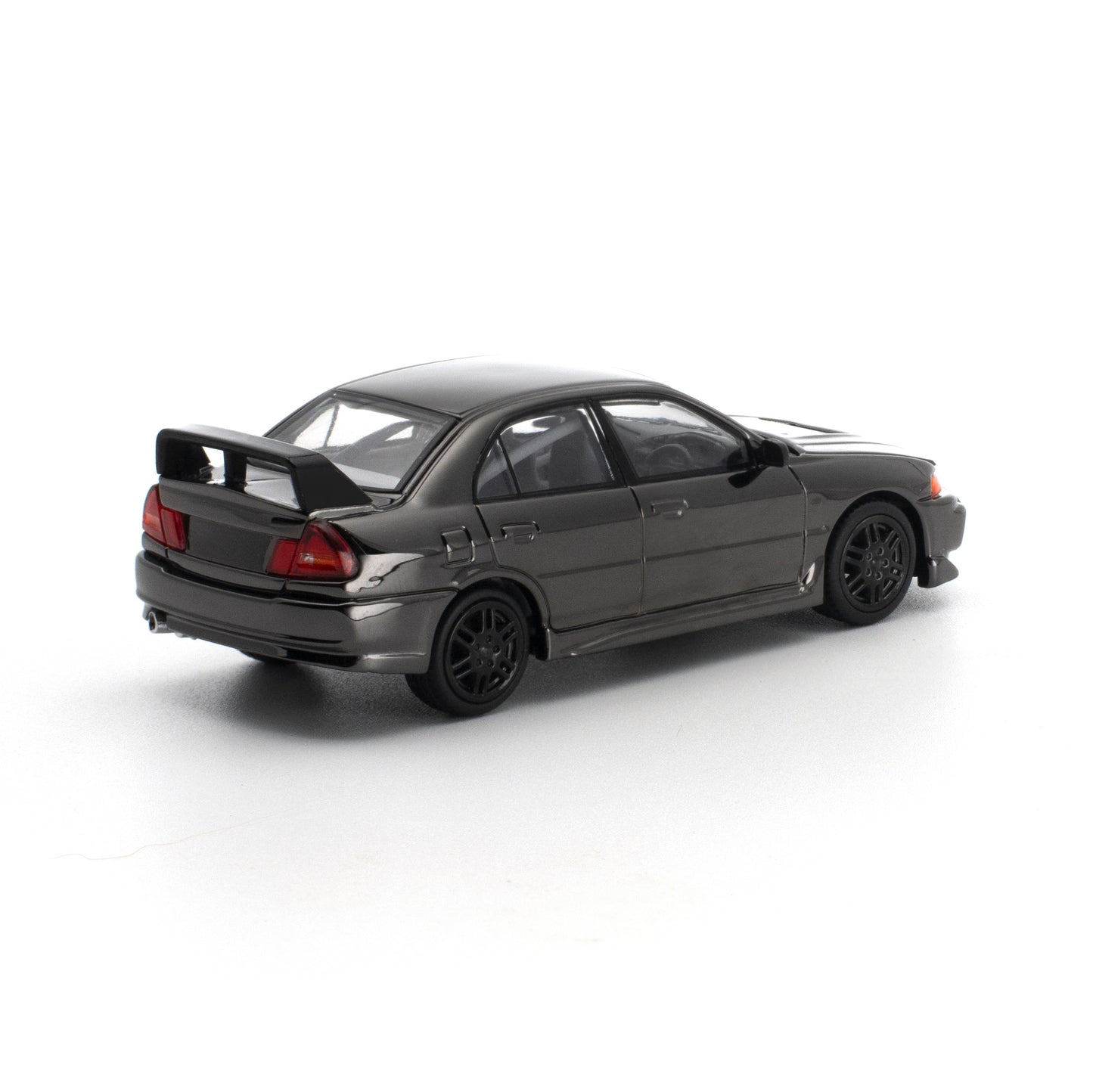 [PRE ORDER] Pop Race 1:64 Lancer Evolution IV Dark Chrome