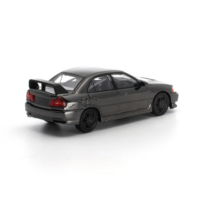 [PRE ORDER] Pop Race 1:64 Lancer Evolution IV Dark Chrome