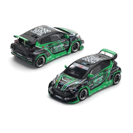 Pop Race Enigma 1:64 Pandem GR Yaris MotorSports Green PRE007