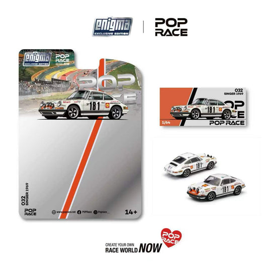 [PRE ORDER] Pop Race Enigma 1:64 Singer 1969 Tour de France #181