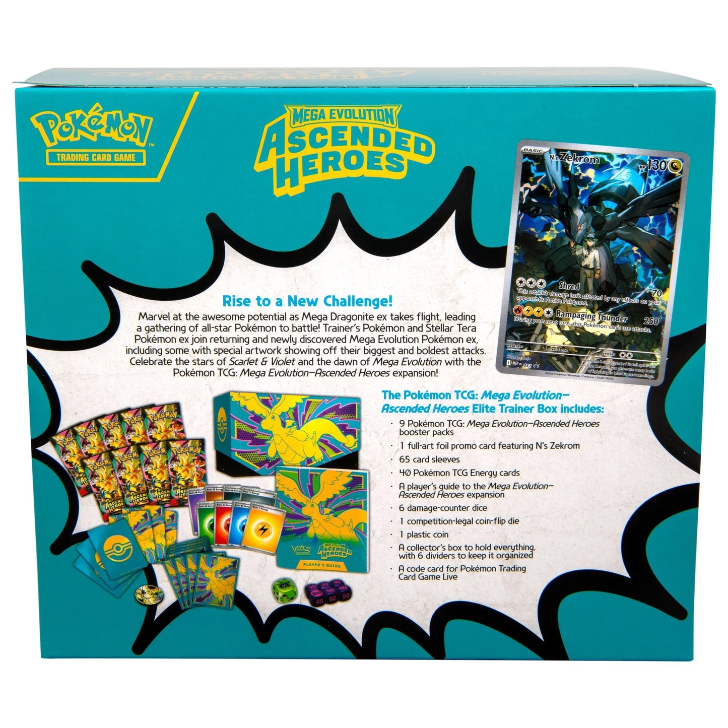 Pokémon TCG Mega Evolution Ascended Heroes Elite Trainer Box