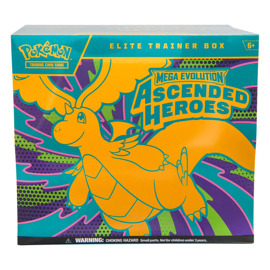 Pokémon TCG Mega Evolution Ascended Heroes Elite Trainer Box