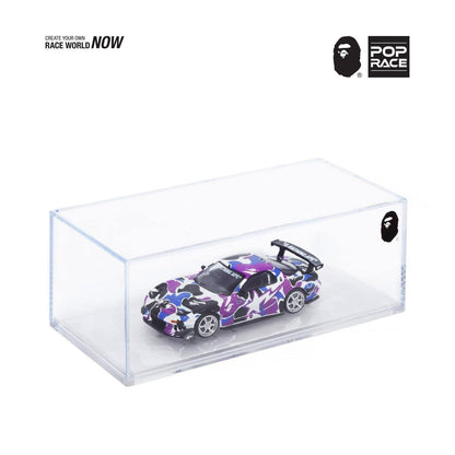 Pop Race x BAPE 1:64 Mazda RX-7 FD3S Bathing Ape Hong Kong Store Exclusive