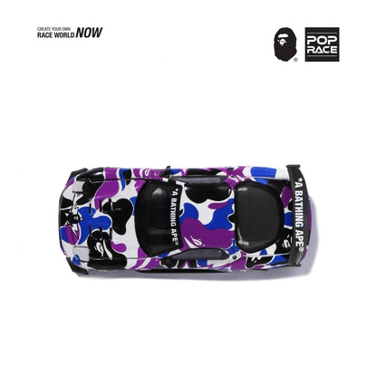 Pop Race x BAPE 1:64 Mazda RX-7 FD3S Bathing Ape Hong Kong Store Exclusive