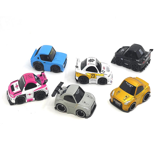 Mini GT 1:64 QubeCarz Series 1 Liberty Walk Assortment Set (6 Cars) QZO0101