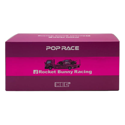 Pop Race 1:64 Pandem Elise and Fuso Truck Set HEC 2026