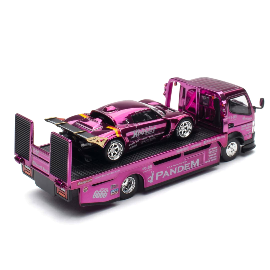Pop Race 1:64 Pandem Elise and Fuso Truck Set HEC 2026