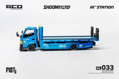 [PRE ORDER] SHOOM 1:64 FIST TEAM Hino 300 Custom Drop-Bed Car Carrier APA Xpo Foshan 2026 LHD