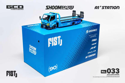 [PRE ORDER] SHOOM 1:64 FIST TEAM Hino 300 Custom Drop-Bed Car Carrier APA Xpo Foshan 2026 LHD