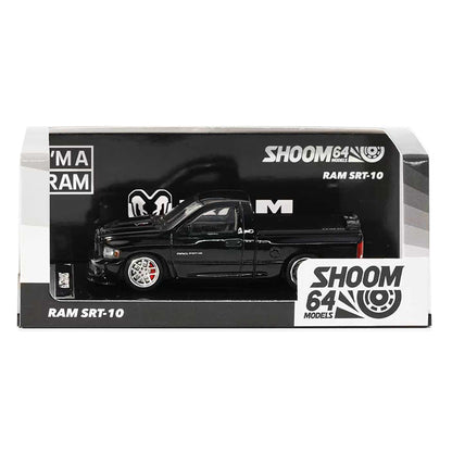 Shoom64 1:64 2003 Dodge Ram SRT-10 Pickup Black