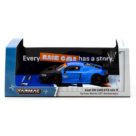 Tarmac Works 1:64 Audi R8 LMS GT3 evo II Tarmac Works 10th Anniversary Hobby64