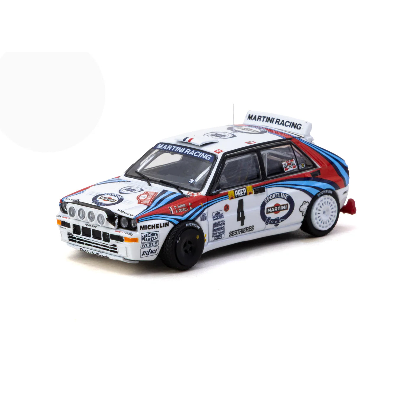 Tarmac Works 1:64 Lancia Delta HF Integrale Monte Carlo Rally 1992 Winner Didier Auriol