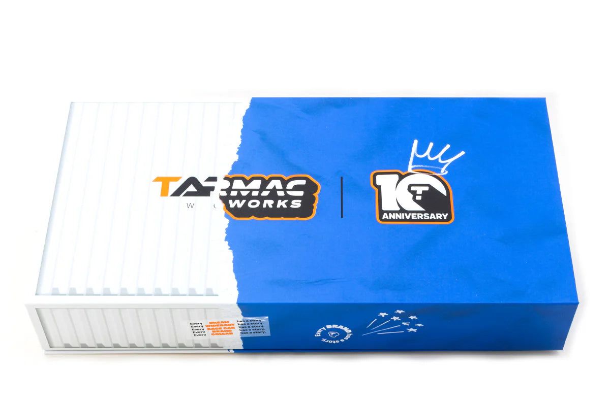 Tarmac Works 1:64 10th Anniversary Box Set 5 Model Cars + Trading Cards