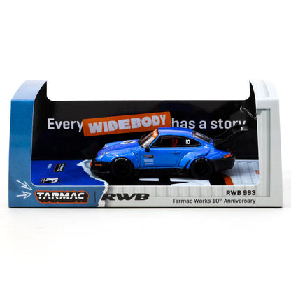 Tarmac Works 1:64 RWB 993 10th Anniversary Hobby64