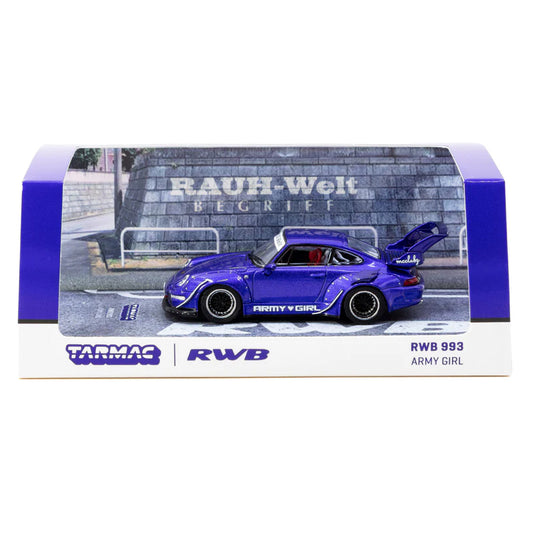 Tarmac Works 1:64 RWB 993 Army Girl Hobby64