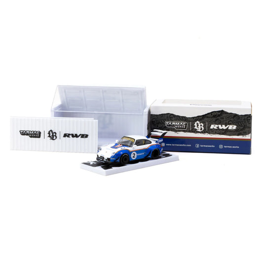 Tarmac Works 1:64 RWB 993 Liberty Walk with Container