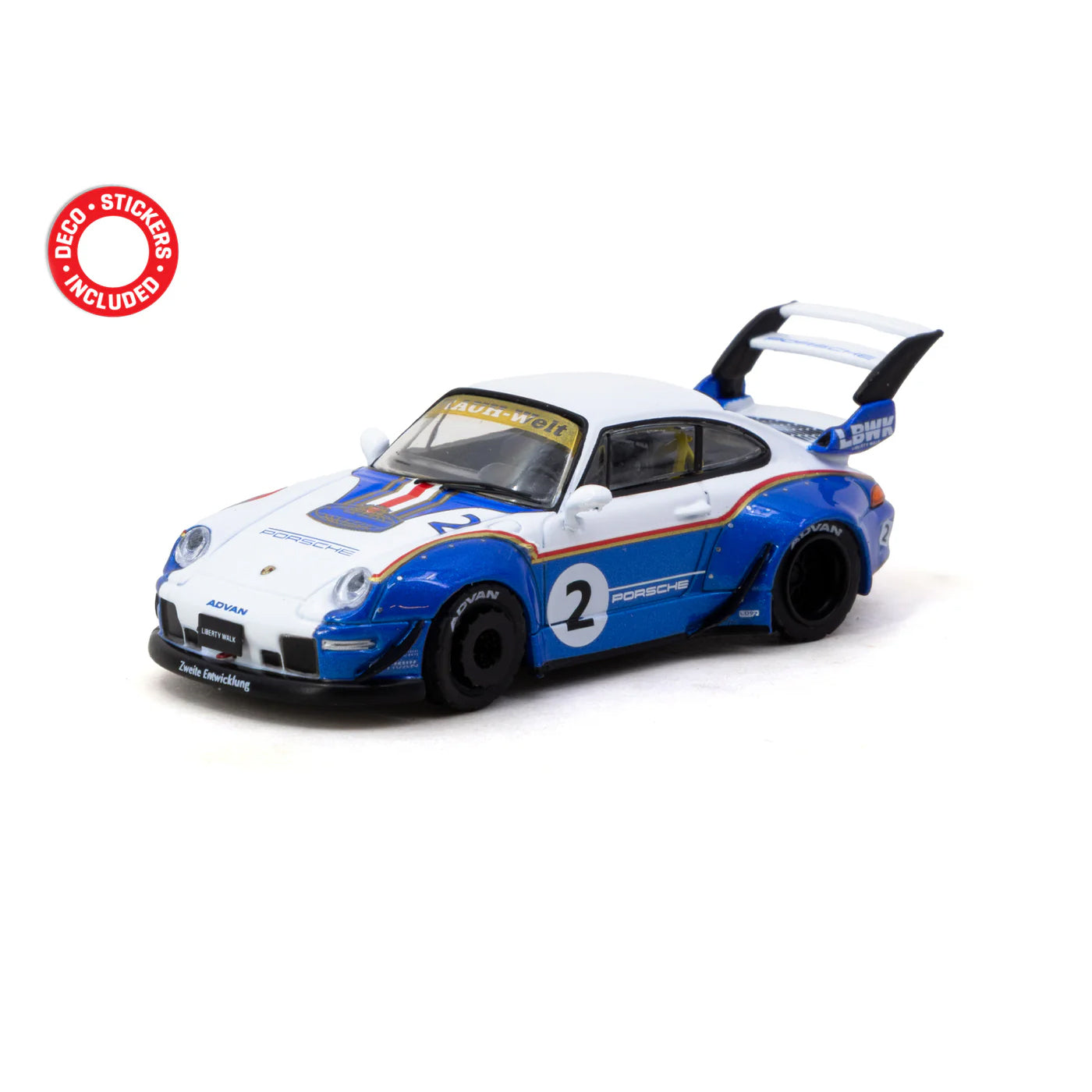 Tarmac Works 1:64 RWB 993 Liberty Walk with Container