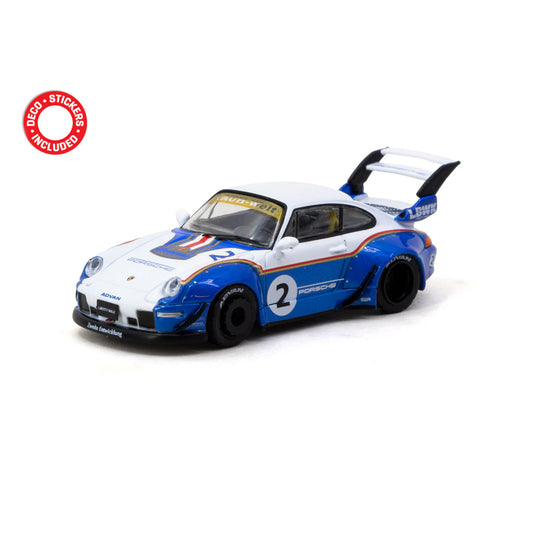 Tarmac Works 1:64 RWB 993 Liberty Walk with Container