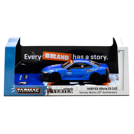 Tarmac Works 1:64 Vertex Silvia S15 10th Anniversary Global64
