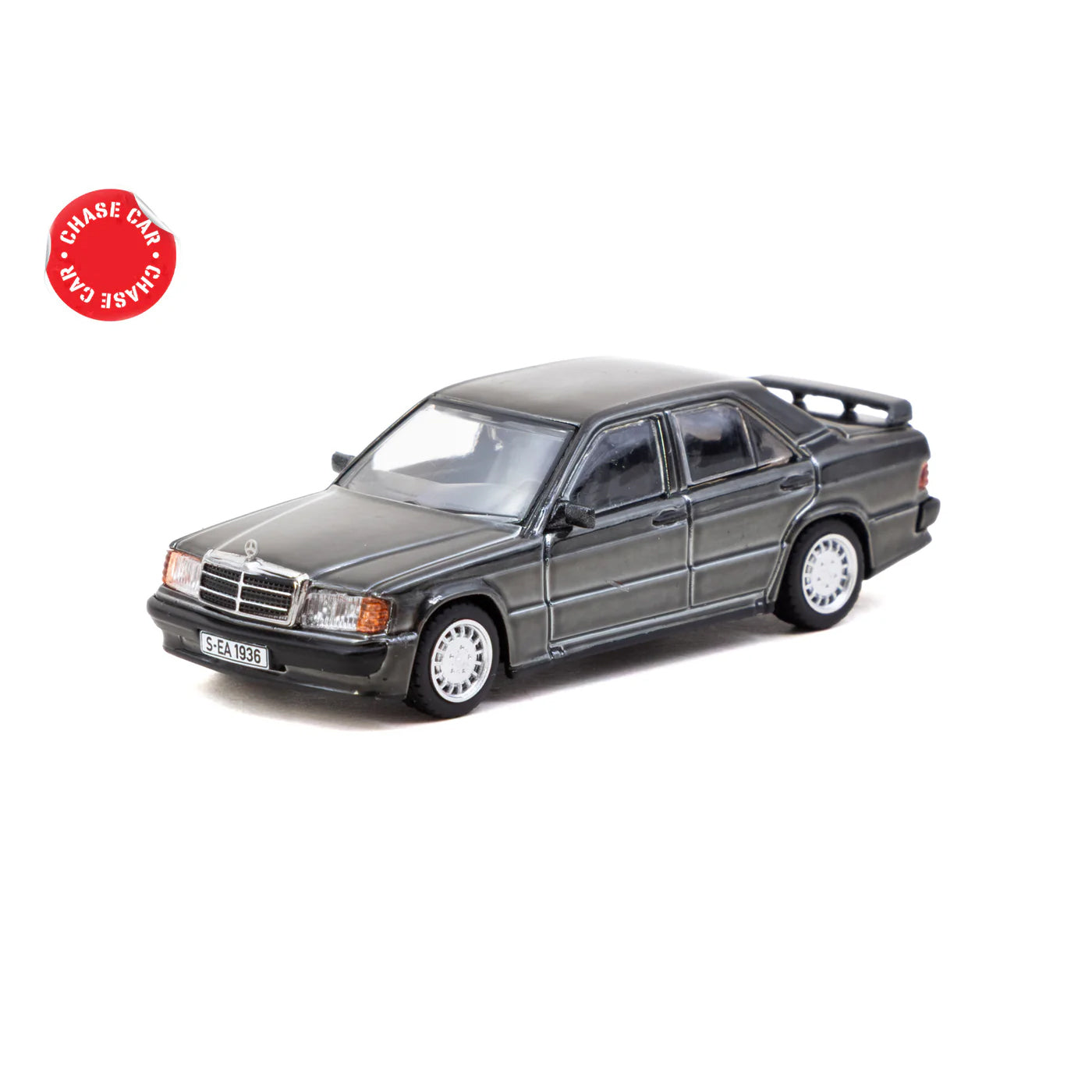 Tarmac Works 1:64 Mercedes-Benz 190 E 2.3-16 Blue-Black Metallic GLOBAL64