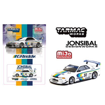 Tarmac Works 1:64 Mijo Exclusive Nissan GT-R R32 Widebody Jonsibal Designworks & Greddy