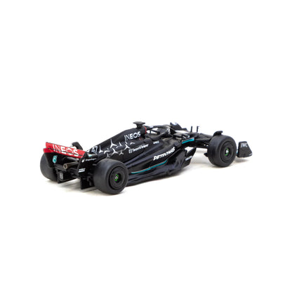 Tarmac Works 1:64 Mercedes-AMG F1 W14 E Performance Spanish Grand Prix 2023 Mick Schumacher with pit board