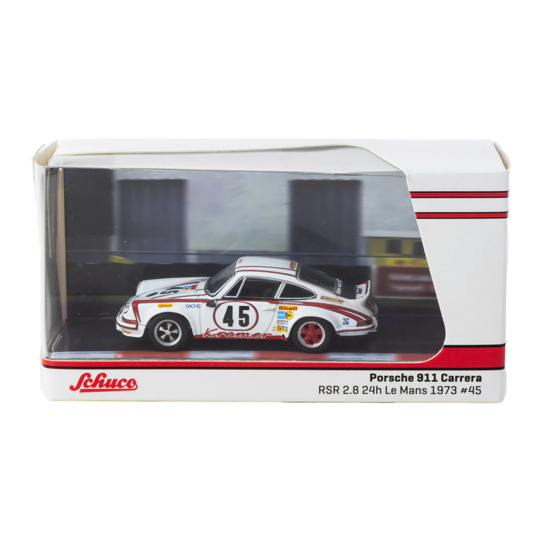 Tarmac Works x Schuco 1:64 Porsche 911 Carrera RSR 2.8 24h Le Mans 1973