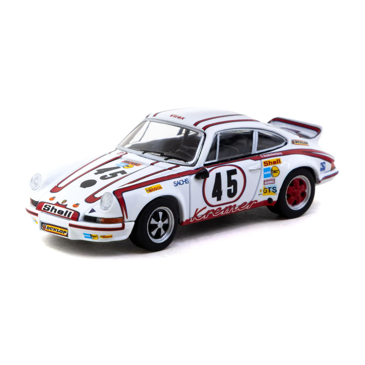 Tarmac Works x Schuco 1:64 Porsche 911 Carrera RSR 2.8 24h Le Mans 1973