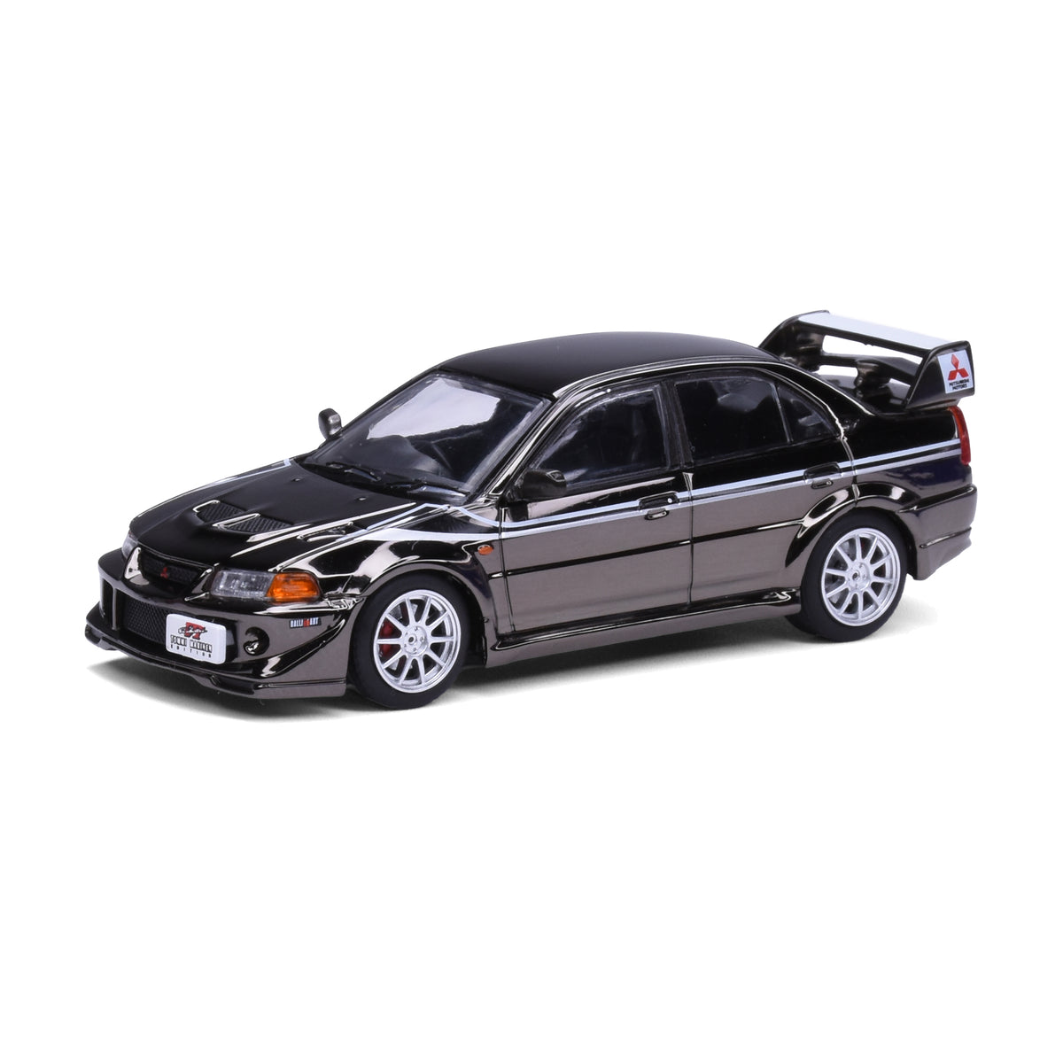 Works Model 1:64 Mitsubishi Lancer Evolution VI Tommi Makinen Gun Metal Hong Kong Toy Car Salon 2026