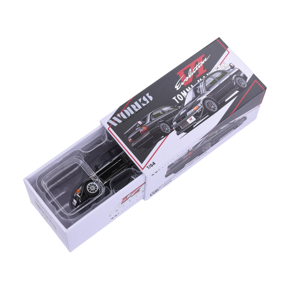 Works Model 1:64 Mitsubishi Lancer Evolution VI Tommi Makinen Gun Metal Hong Kong Toy Car Salon 2026