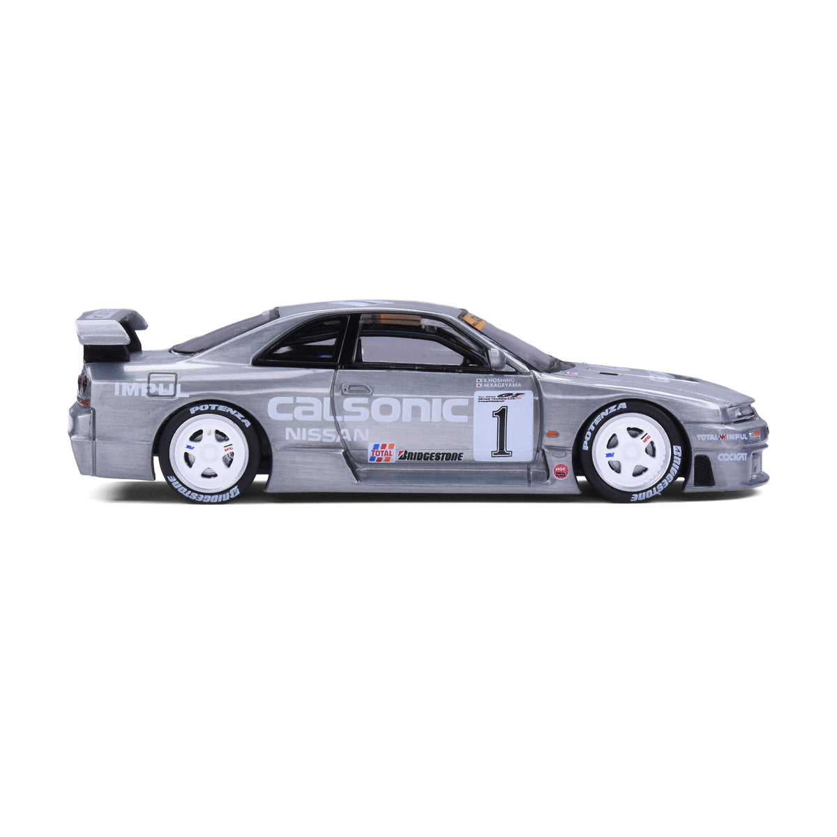 Works Model 1:64 R33 Calsonic Raw Metal Canadian DieCast Expo 2026