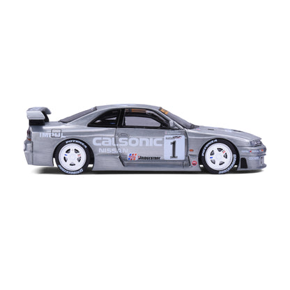 Works Model 1:64 R33 Calsonic Raw Metal Canadian DieCast Expo 2026