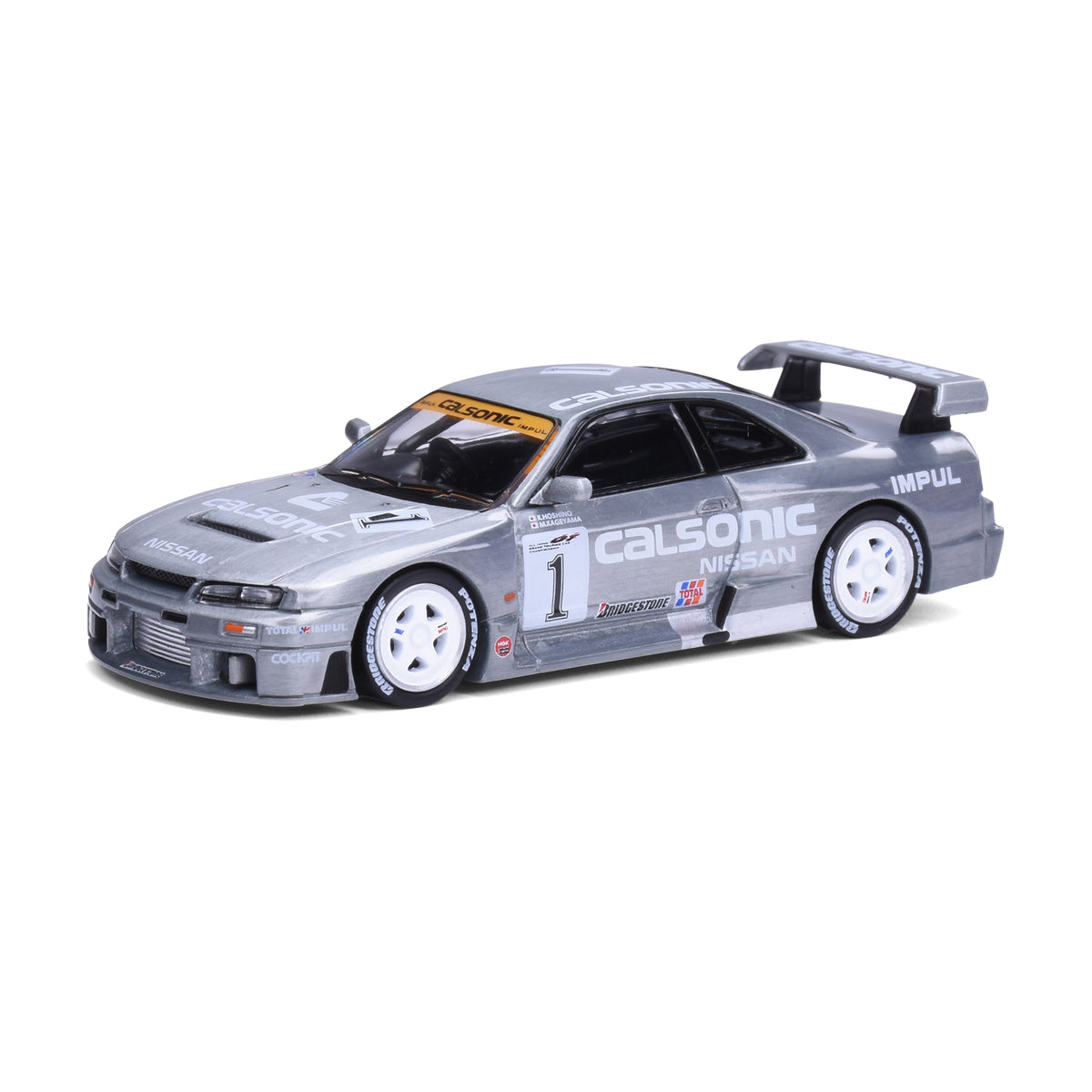 Works Model 1:64 R33 Calsonic Raw Metal Canadian DieCast Expo 2026