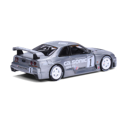 Works Model 1:64 R33 Calsonic Raw Metal Canadian DieCast Expo 2026