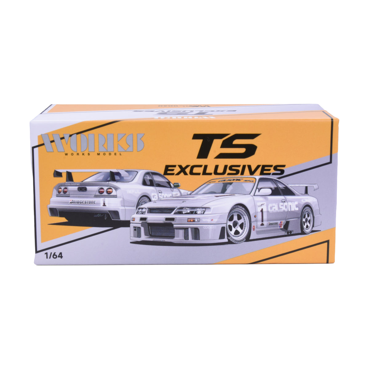 Works Model 1:64 R33 Calsonic Raw Metal Canadian DieCast Expo 2026