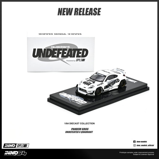 [PRE ORDER] Inno64 1:64 Toyota GR86 Pandem Rocket Bunny Undefeated x Quadrant