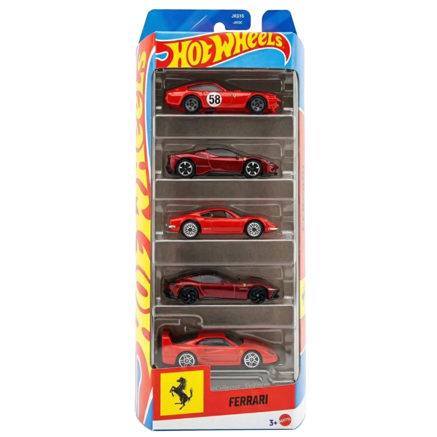 [PRE ORDER] Hot Wheels Mainline 1:64 5 Pack Ferrari 2026