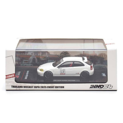 Inno64 1:64 Honda Civic Type-R (EK9) White TDE 2025