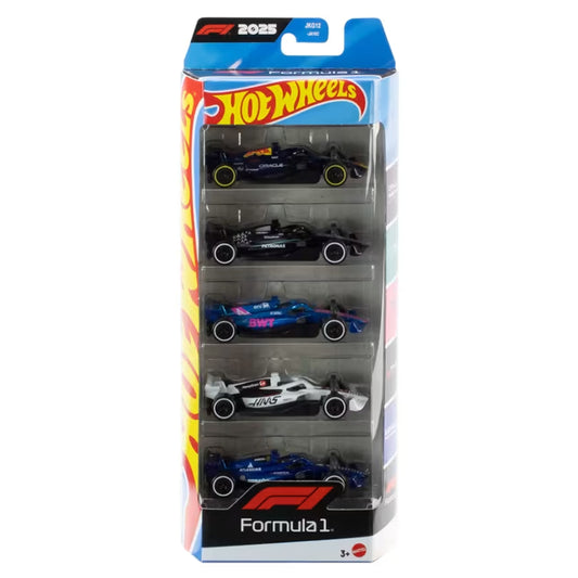 Hot Wheels Mainline 1:64 5 Pack Formula 1 2026