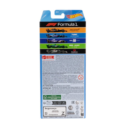Hot Wheels Mainline 1:64 5 Pack Formula 1 2024